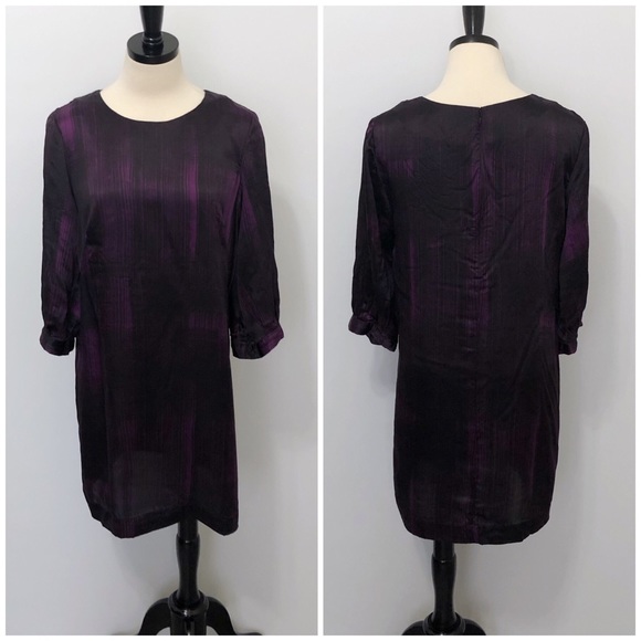 French Connection Dresses & Skirts - French Connection Silk Abstract Print Shift Dress